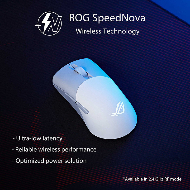 Asus P709 ROG Keris Wireless AimPoint Gaming Mouse (White)
