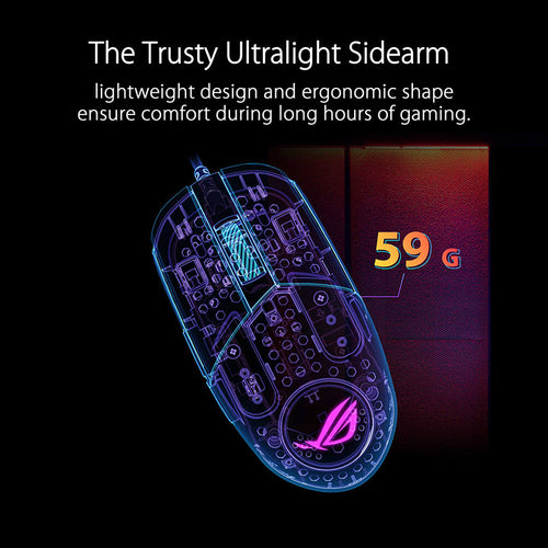 Asus P518 ROG Strix Impact III Wired RGB Gaming Mouse