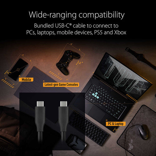 ASUS TUF Gaming A1 ESD-T1A/BLK Dual M.2 NVMe SSD Enclosure