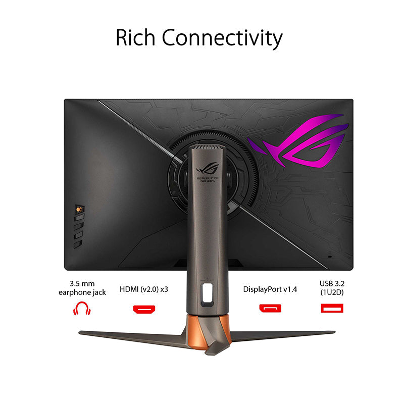 Asus ROG Swift PG27AQN Gaming Monitor - 27 QHD Fast IPS 360Hz