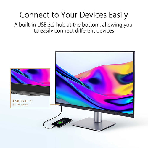 ASUS ProArt Display PA279CRV Professional Monitor - 27 UHD IPS 99% DCI-P3