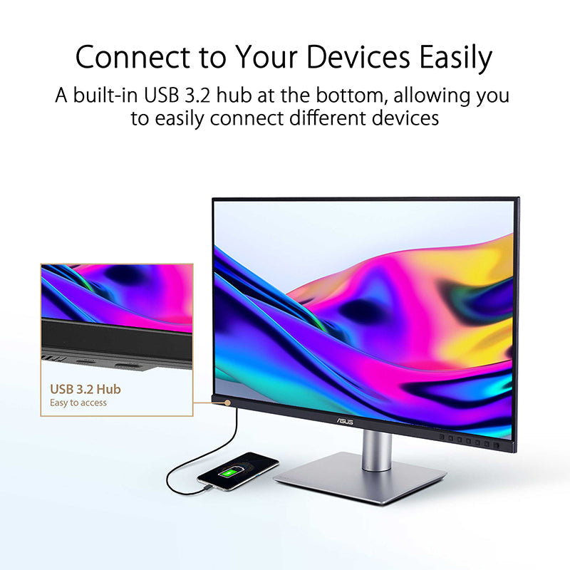 Asus ProArt PA329CRV Professional Monitor - 32 UHD IPS 98% DCI-P3 Professional Monitor