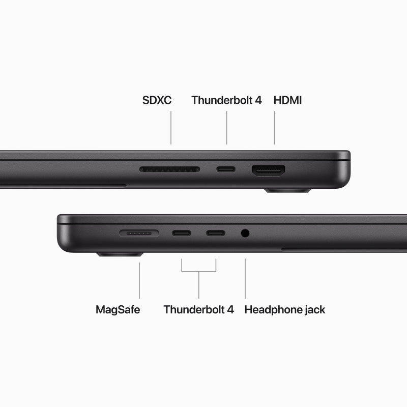 MacBook Pro 16-inch Apple M3 Max chip with 16‑core CPU and 40‑core