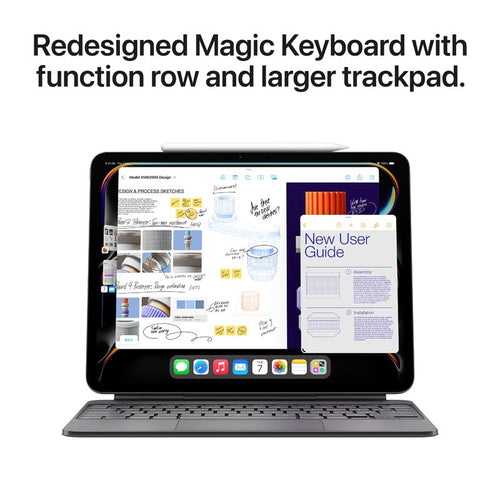 iPad Pro 13 M4 Wi-Fi 256GB with Standard Glass - Space Black [MVX23ZP/A]