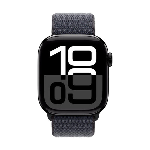 Apple Watch Series 10 GPS 42mm Jet Black Aluminium Case with Ink Sport Loop