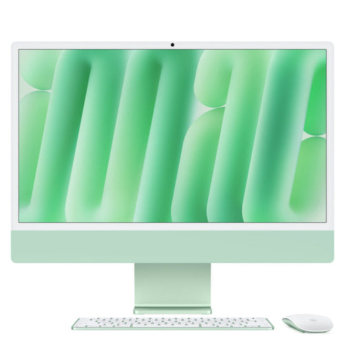 24-inch iMac with Retina 4.5K display: Apple M4 chip with 8‑core CPU and 8‑core GPU, 16GB, 256GB SSD - Green [MWUE3ZP/A]