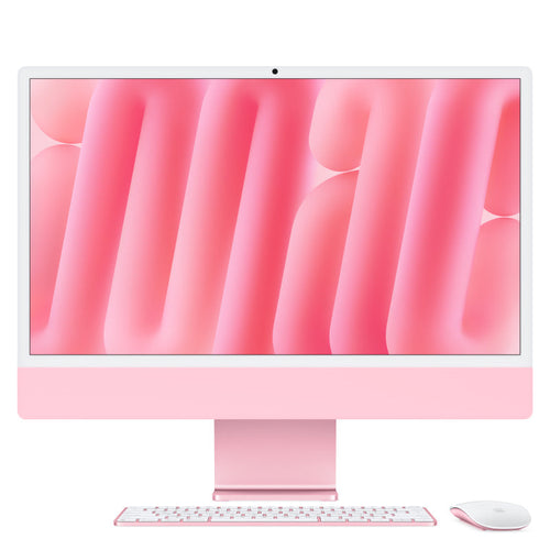 24-inch iMac with Retina 4.5K display: Apple M4 chip with 8‑core CPU and 8‑core GPU, 16GB, 256GB SSD - Pink [MWUG3ZP/A]
