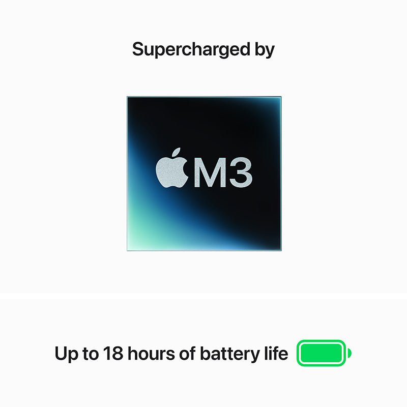 MacBook Air 13-inch Apple M3 chip with 8-core CPU and 10-core GPU