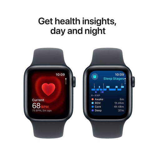 Apple Watch SE GPS + Cellular 40mm Midnight Aluminium Case with Midnight Sport Band S/M
