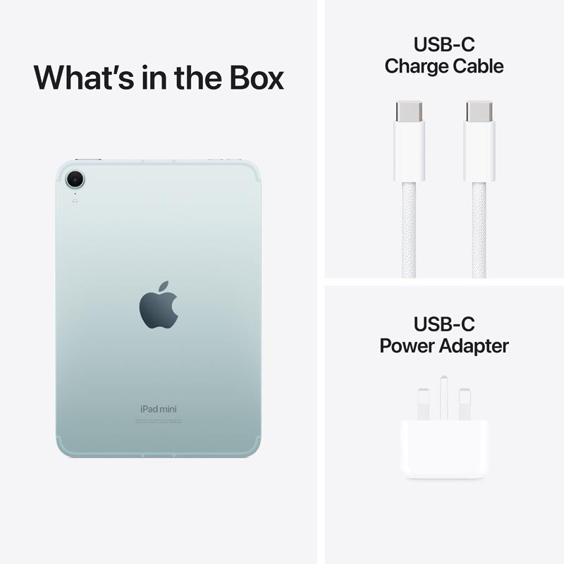 iPad mini Wi-Fi + Cellular 256GB - Blue [MXPW3ZP/A] – Challenger