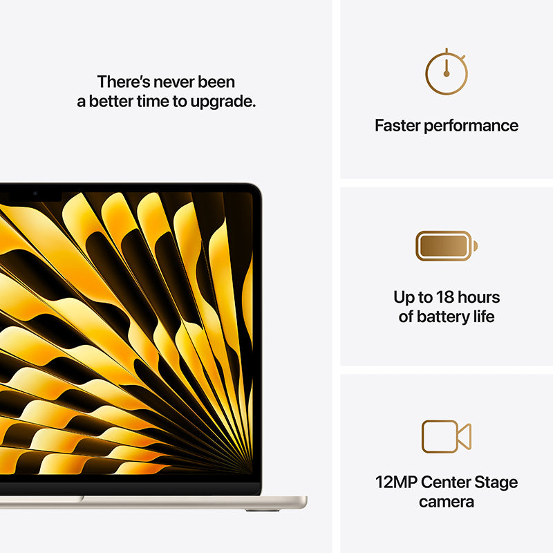 MacBook Air 13.6'' M4 8C GPU/16GB/256GB - Starlight [MW0Y3ZP/A