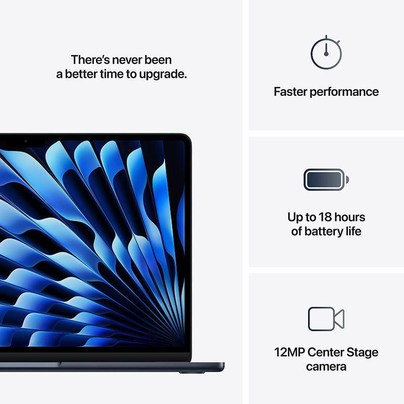 MacBook Air 13.6'' M4 8C GPU/16GB/256GB - Midnight [MW123ZP/A