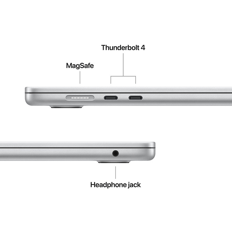 MacBook Air 15.3'' M4 10C GPU/16GB/512GB - Silver [MW1H3ZP/A