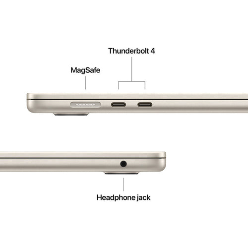 MacBook Air 15.3 M4 10C GPU/16GB/256GB - Starlight [MW1J3ZP/A]
