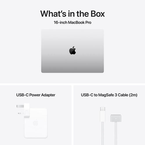 MacBook Pro 16-inch Apple M4 Pro chip 14C/20GPU/48GB/512GB - Silver [MX2U3ZP/A]