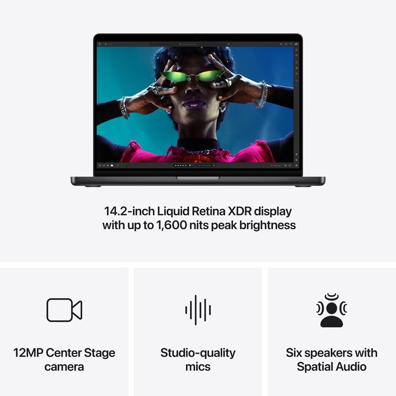 MacBook Pro 14-inch Apple M4 Max chip 14C/32GPU/36GB/1TB - Space