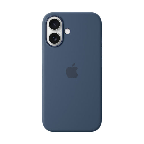 Apple iPhone 16 Silicone Case with MagSafe - Denim