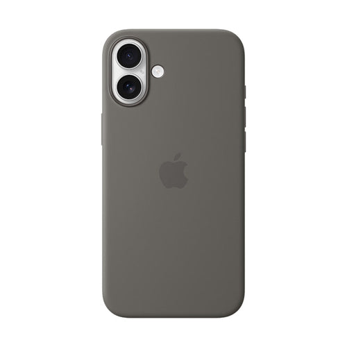 Apple iPhone 16 Plus Silicone Case with MagSafe - Stone Gray