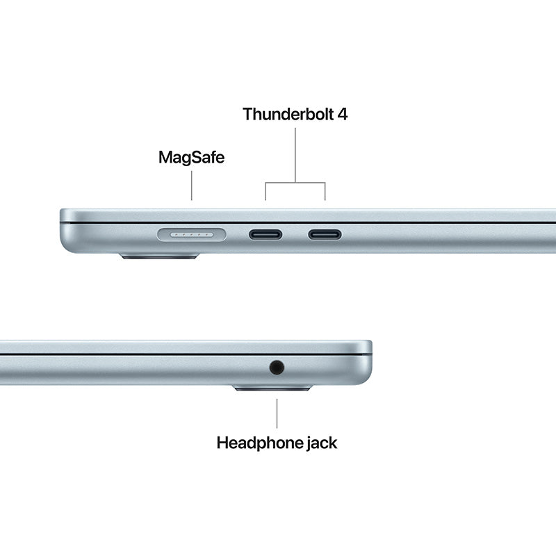 MacBook Air 15.3 M4 10C GPU/16GB/256GB - Sky Blue [MC7A4ZP/A]