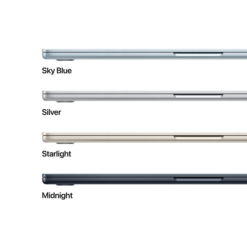 MacBook Air 15.3 M4 10C GPU/16GB/256GB - Sky Blue [MC7A4ZP/A]