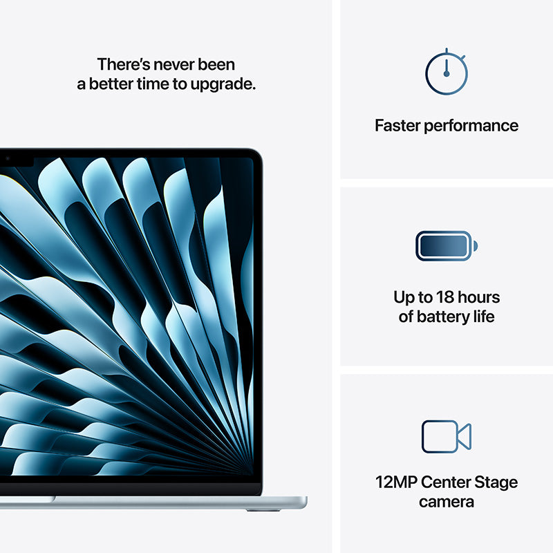 MacBook Air 15.3 M4 10C GPU/24GB/512GB - Sky Blue [MC7D4ZP/A]