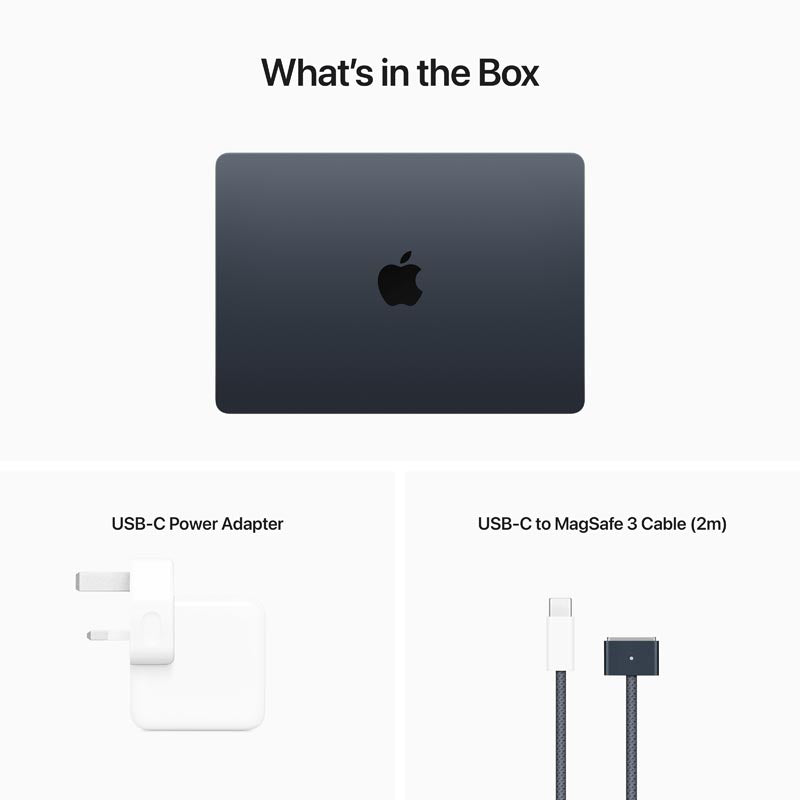 【美品】M2 MacBook Air 16GB/256GB （ミッドナイト） Apple - 美品MacBook Air M2 16GB 256GB ミッドナイト 100%の通販 by