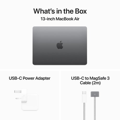 MacBook Air 13-inch Apple M3 chip 10CGPU/24GB/512GB - Space Grey [MC8M4ZP/A]