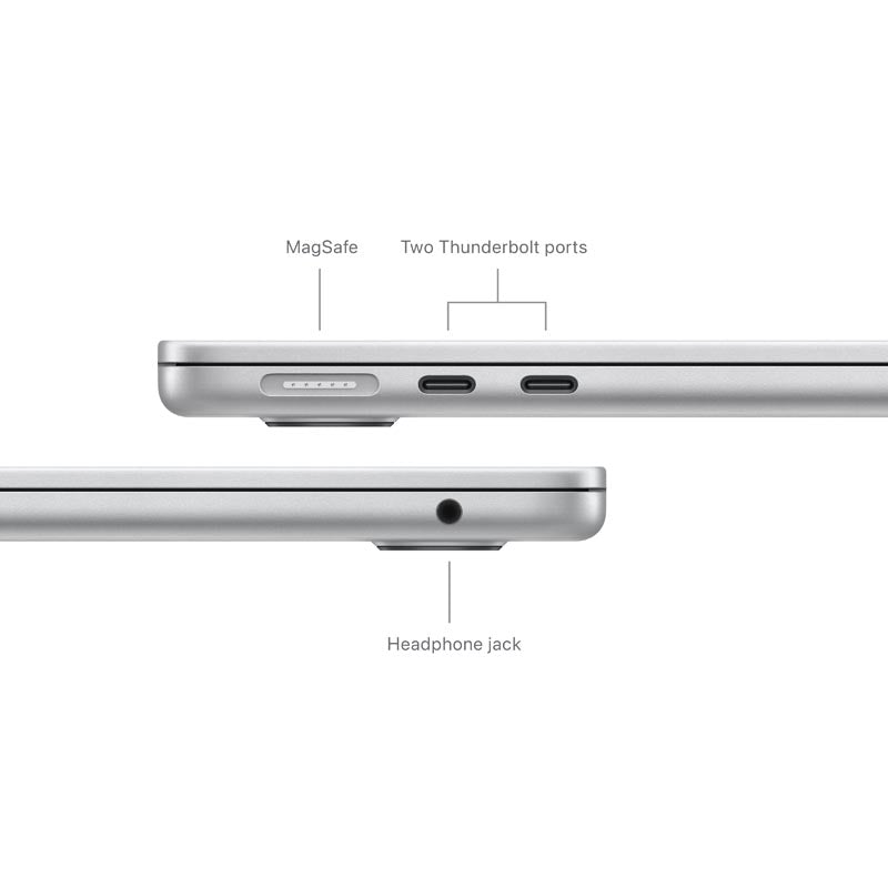 MacBook Air 13-inch Apple M3 chip 10CGPU/24GB/512GB - Silver [MC8N4ZP/A]