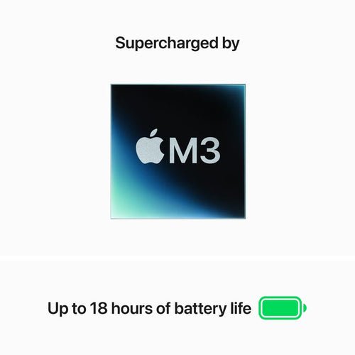 MacBook Air 15-inch Apple M3 chip 10CGPU/24GB/512GB - Silver [MC9J4ZP/A]