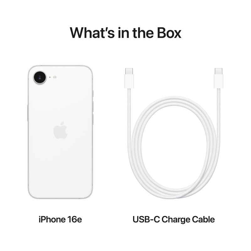 Apple iPhone 16e 256GB White – Challenger Singapore