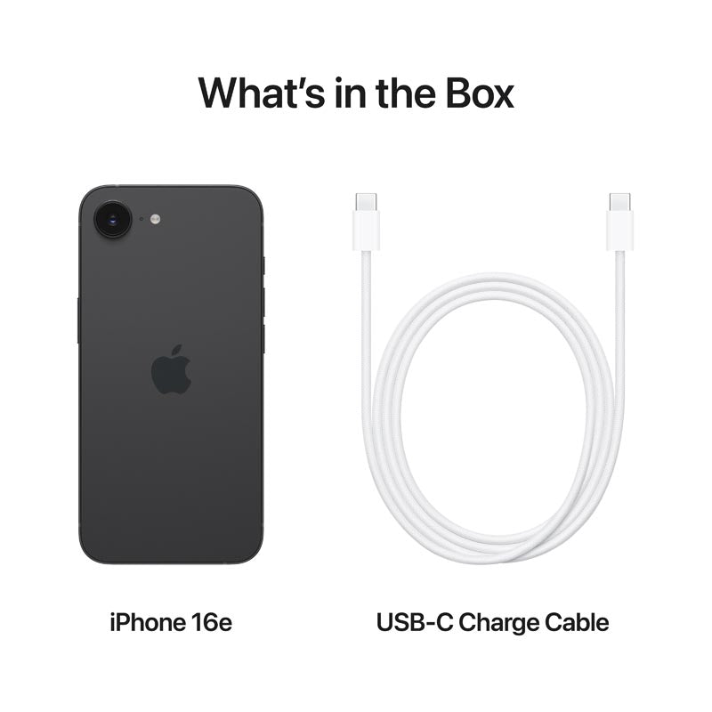 Apple iPhone 16e 512GB Black – Challenger Singapore