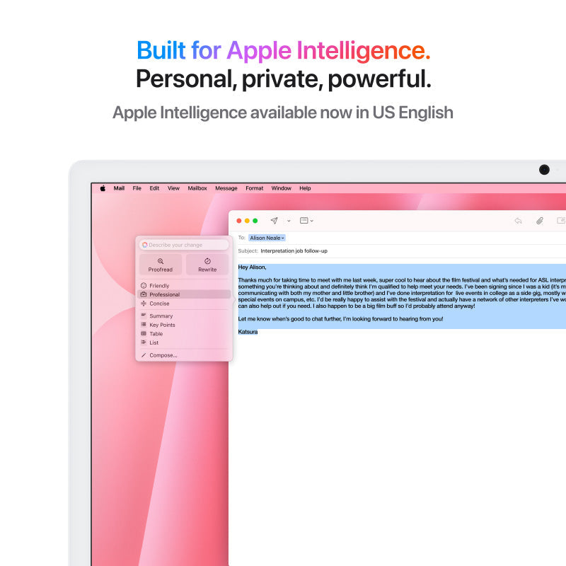 24-inch iMac with Retina 4.5K display: Apple M4 chip with 10‑core CPU and 10‑core GPU, 24GB, 512GB SSD - Pink [MD2U4ZP/A]