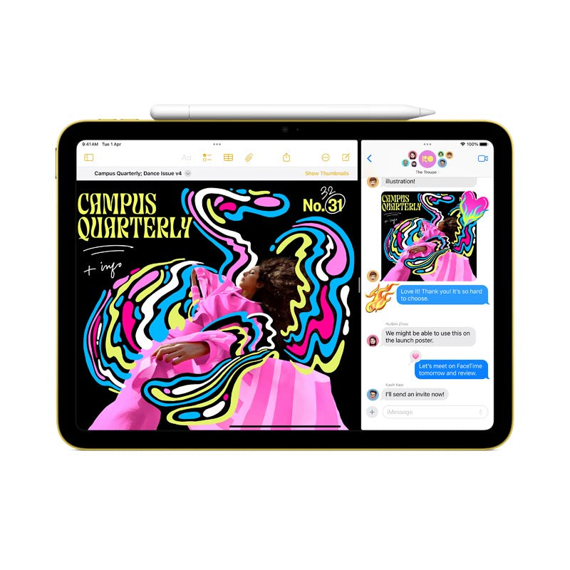 iPad 11-inch A16 Wi-Fi + Cellular 128GB - Silver [3N797ZP/A]
