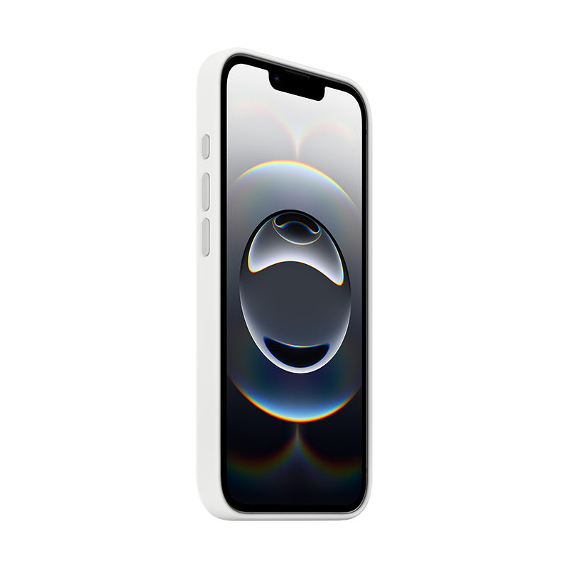 Apple iPhone 16e Silicone Case – White
