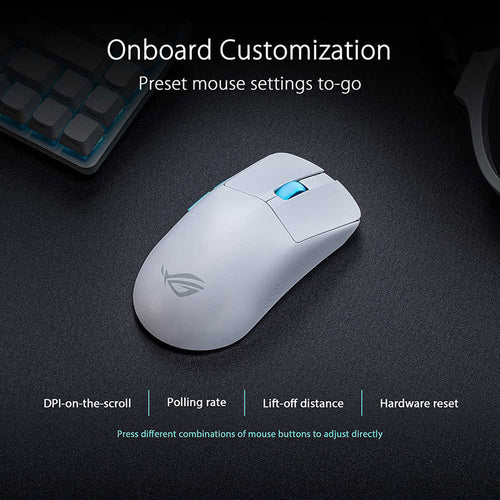 Asus ROG P713 Harpe Ace Aim Lab Edition (White)