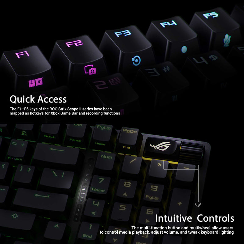 Asus ROG X901 Strix Scope II 96 [NX Storm] Wireless Keyboard