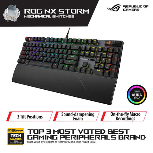 Asus XA11 ROG Strix Scope II [NX Storm] Mechanical Gaming Keyboard