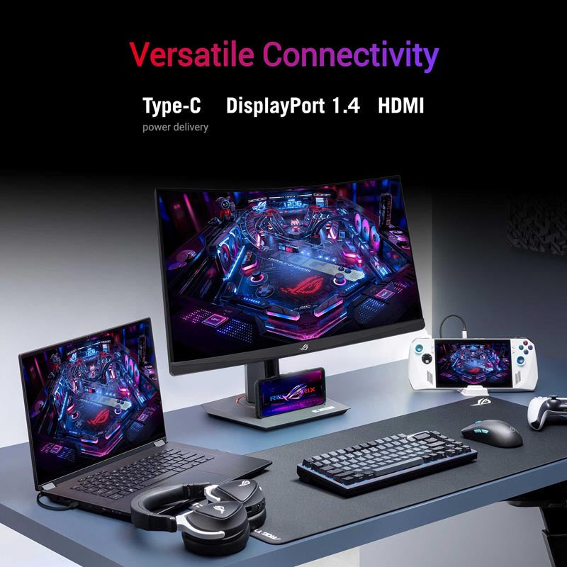 Asus ROG Strix XG27WCS - 27 QHD Fast VA 180Hz Curved Gaming Monitor