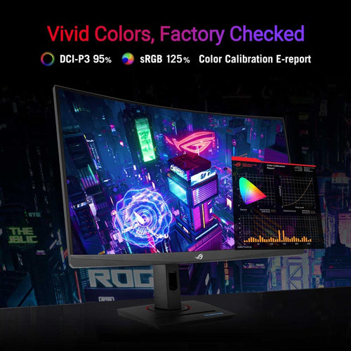 Asus ROG Strix XG27WCS - 27 QHD Fast VA 180Hz Curved Gaming Monitor