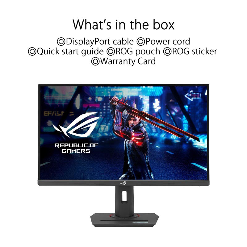 Asus ROG Strix XG27ACS - 27 QHD Fast IPS 180Hz Gaming Monitor