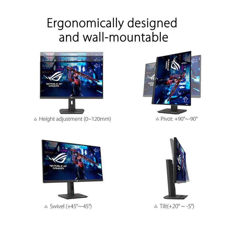 Asus ROG Strix XG27ACS - 27 QHD Fast IPS 180Hz Gaming Monitor