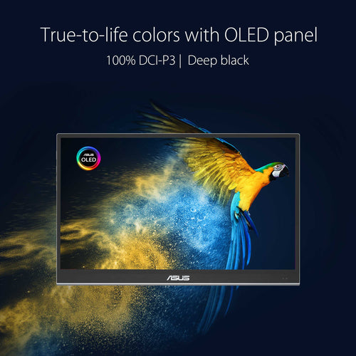 ASUS ZenScreen OLED MQ16AHE Portable Monitor - 16 FHD OLED 60Hz
