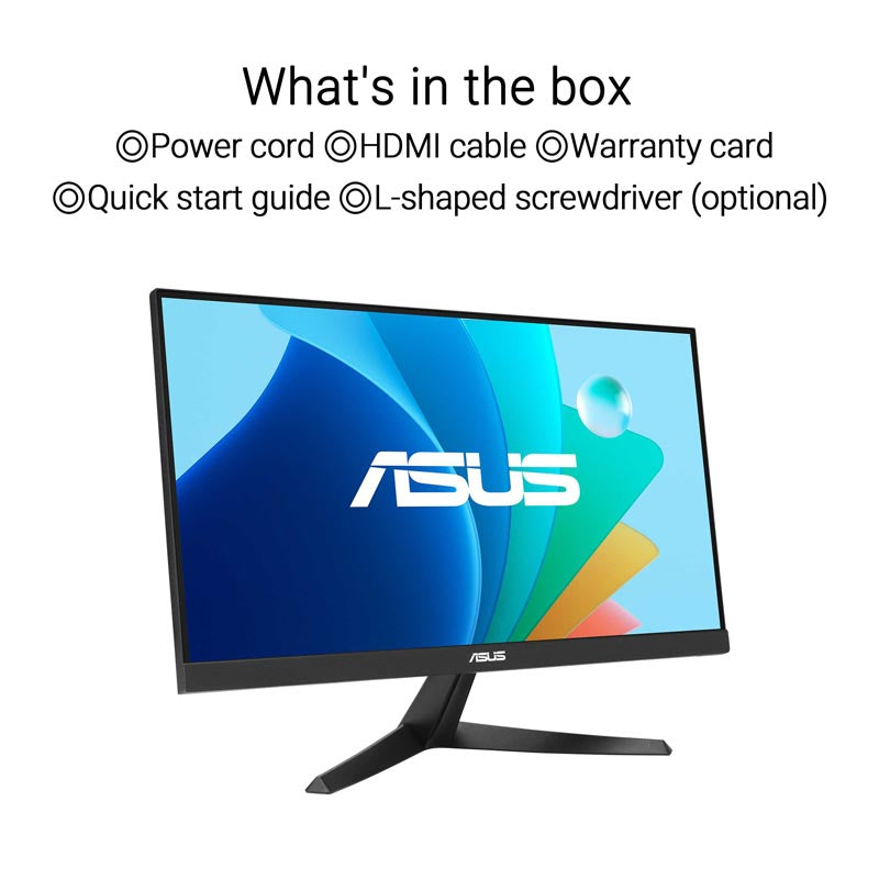 ASUS VY229HF Eye Care Gaming Monitor - 22 FHD IPS 100Hz