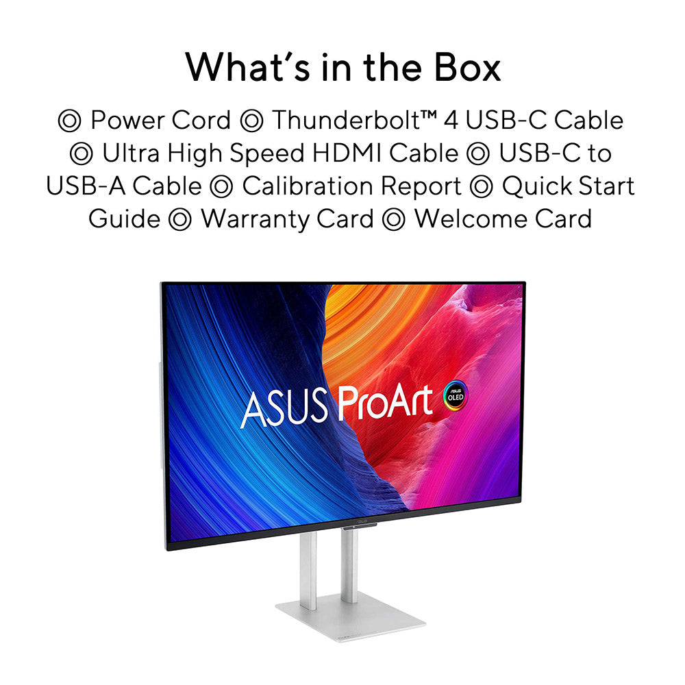 Asus ProArt PA32UCDM - 31.5 UHD OLED 240Hz Professional Monitor