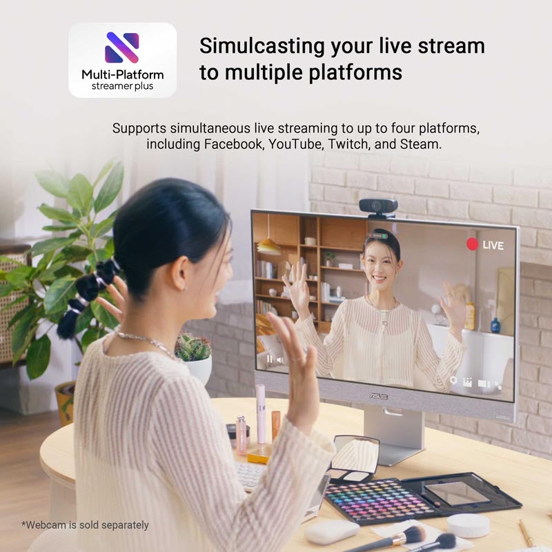 ASUS ZenScreen Smart MS27UC - 27 UHD IPS Smart Monitor