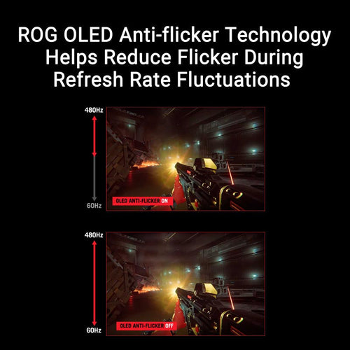 ASUS ROG Swift OLED PG27AQDP - 27 QHD WOLED 480Hz Gaming Monitor