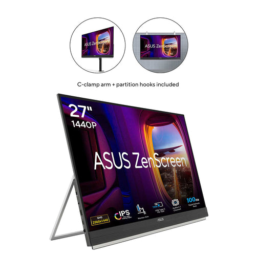 Asus ZenScreen MB27ACF - 27 QHD IPS 100Hz Portable Monitor