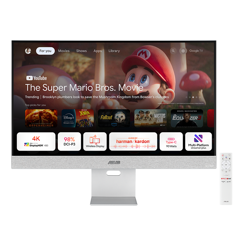 Imagen N°1 Monitor Asus Zenscreen Ms32uc 32 Pulg 4k Google Tv 