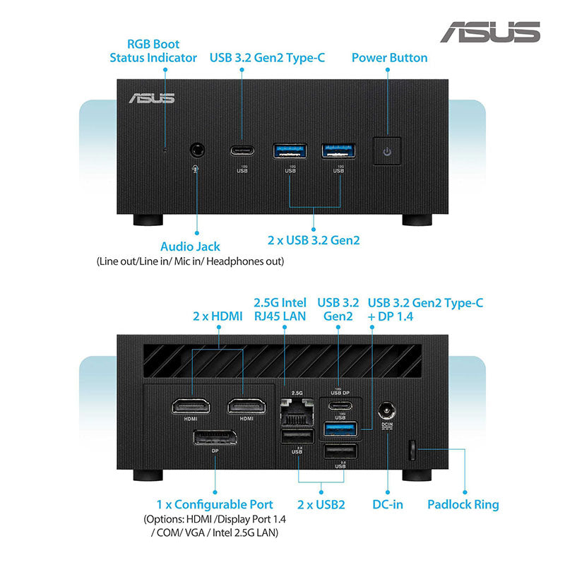 Asus ExpertCenter PN65-S50099AD - U5-125H 16GB 512GB W11P
