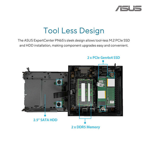 Asus ExpertCenter PN65-S50099AD - U5-125H 16GB 512GB W11P